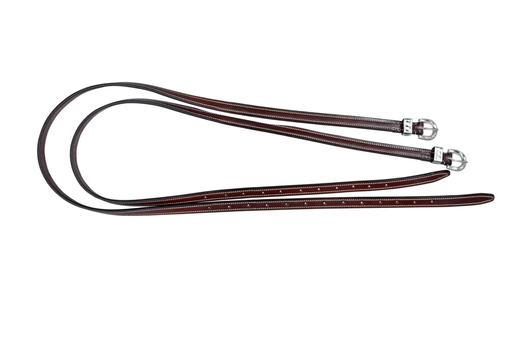 Horse Riding Leather Belt - Stylish genuine leather women’s belt with trendy buckle and silver-plated brass fittings, designed for modern fashion and durability.