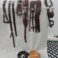 Leather Diplomatic Harness Set - Premium leather and webbing Diplomat Harness Set featuring an oiled finish, solid stainless steel fittings, and a complete marathon setup...