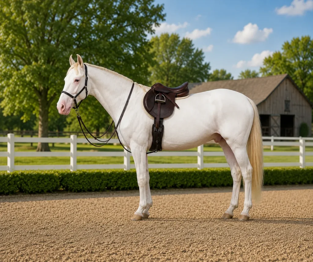 Jumping Girth (VT-GIRTH-114) Gallery Image 1 - Premium jumping girth crafted from durable cow leather with stainless steel hardware and black elastic support. Designed to provide comfort,...