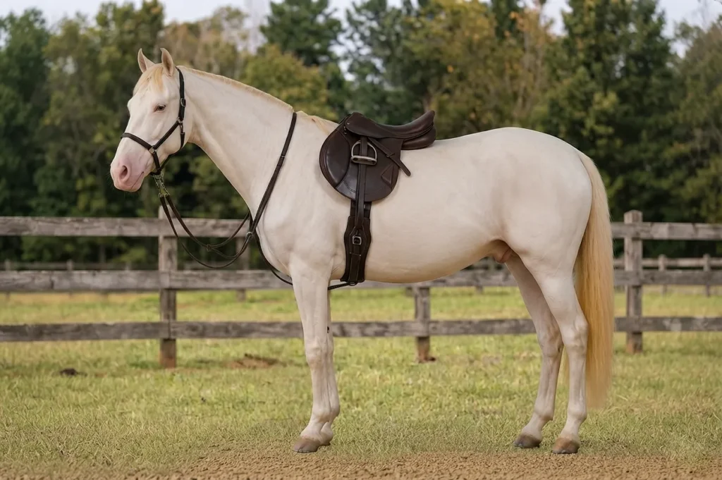 Dressage Girth (VT-GIRTH-115) Gallery Image 1 - Premium cow leather dressage girth with stainless steel buckles and elastic panels. Designed in full size with adjustable fitting, it...