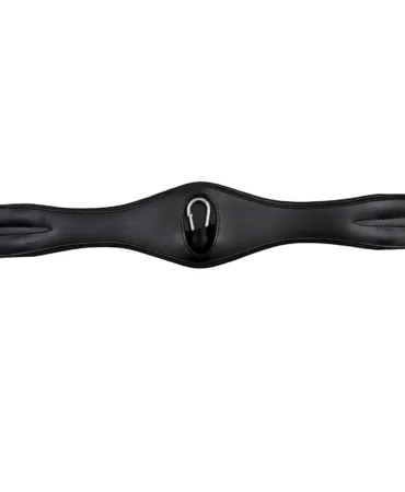 Dressage Girth (VT-GIRTH-118) - Premium jumping girth crafted from cow leather with stainless steel buckles and elastic support. Designed to provide a stable and...